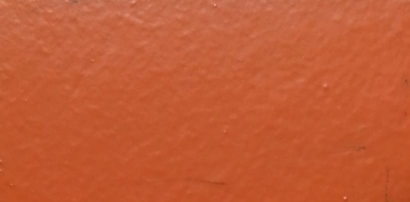 Fluid Art Paint Orange