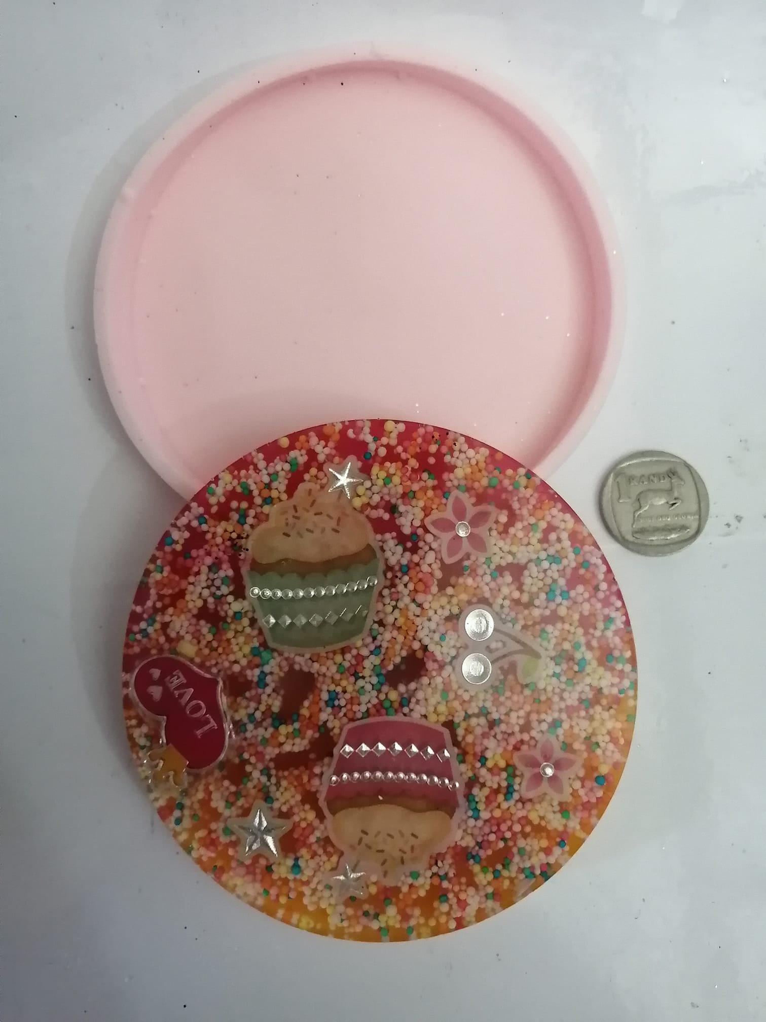 Silicon Coaster Mold Round