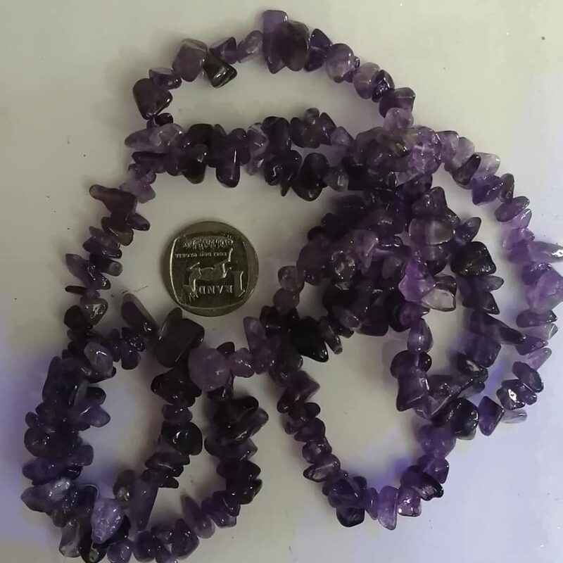 Semi Precious Chips Amethyst