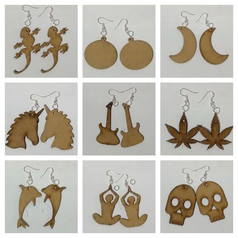 Earring Wooden Blanks