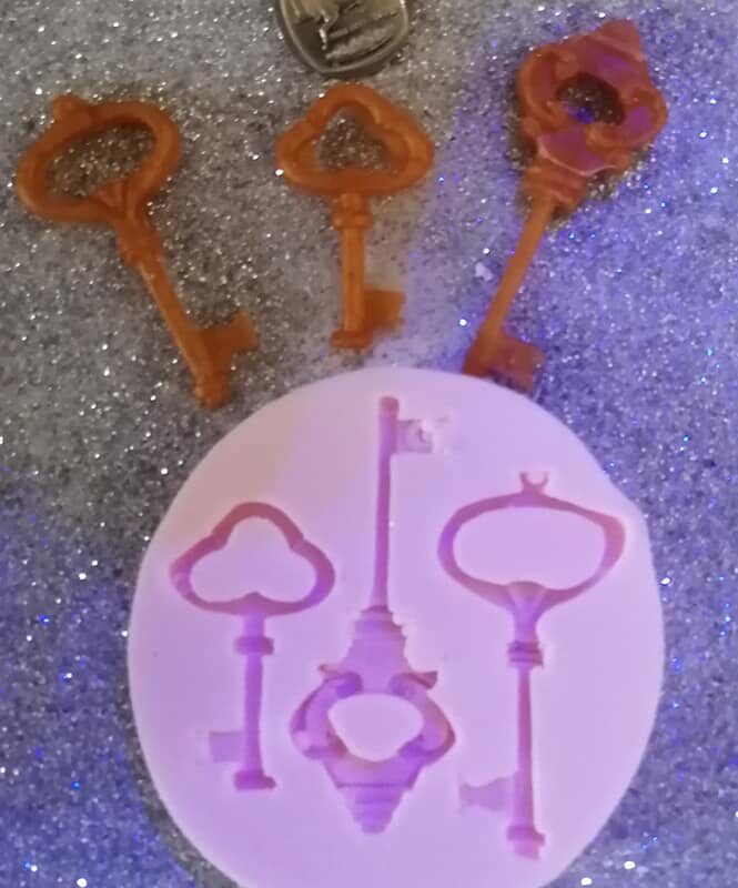 Silicon Push Mold Keys