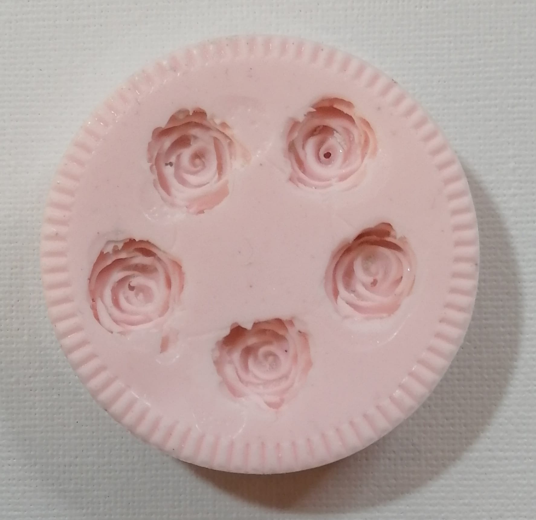 Silicon push mold roses mini